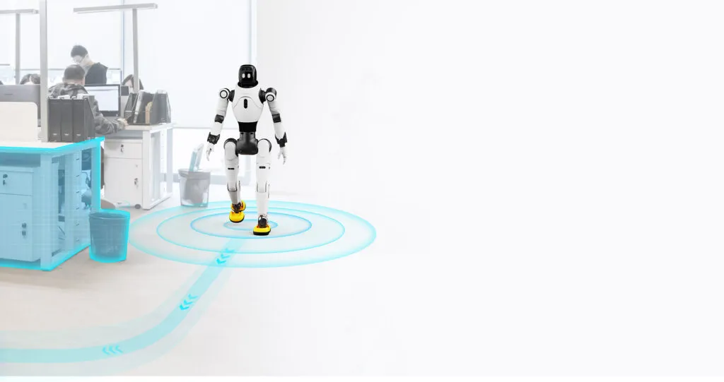 Agibot X2 in gebruik