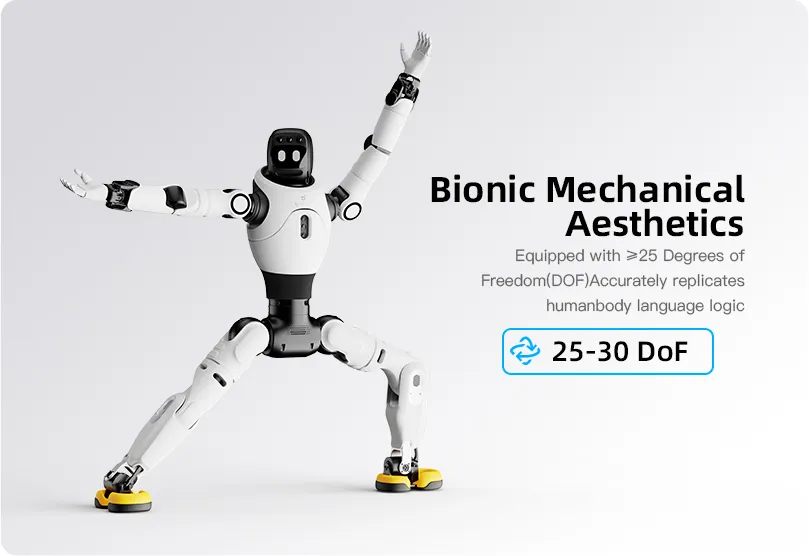 Agibot X2 vrijheidsgraden